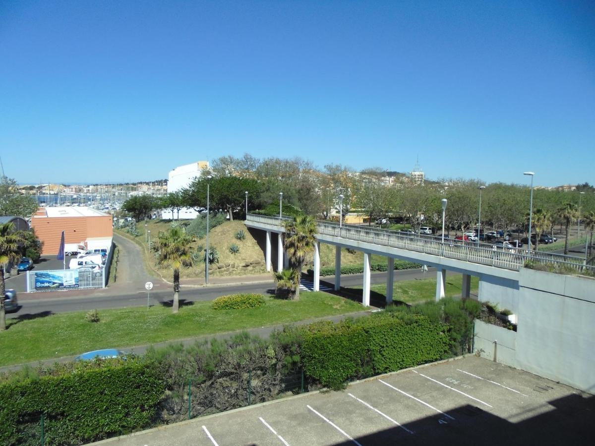 Apartmán Cap D'Agde 300M Plage Du Mole,Vue Port,Parking,Lave Linge,Piscine Exteriér fotografie